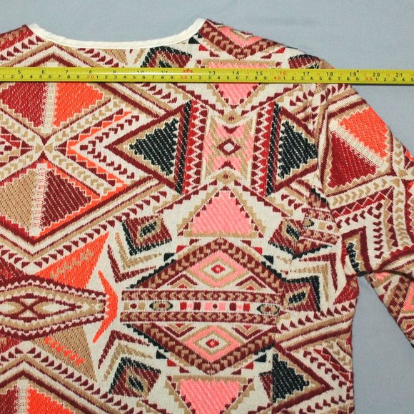 Soho New York & Company Abstract / Aztec Print Blazer. Sz XL - Picture 11 of 14